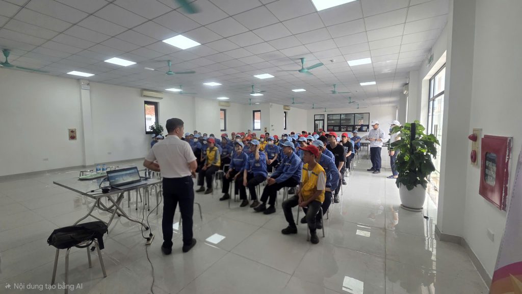 CÙNG TOYOTAKI ĐỒNG HÀNH VỚI TOÀN THỂ CÁN BỘ CÔNG NHÂN VIÊN TRONG BUỔI ĐÀO TẠO AN TOÀN LAO ĐỘNG 07/2026